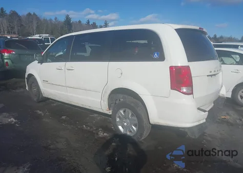 2012 Dodge Grand Caravan Sxt from USA, damaged, VIN 2C4RDGCG7CR274514